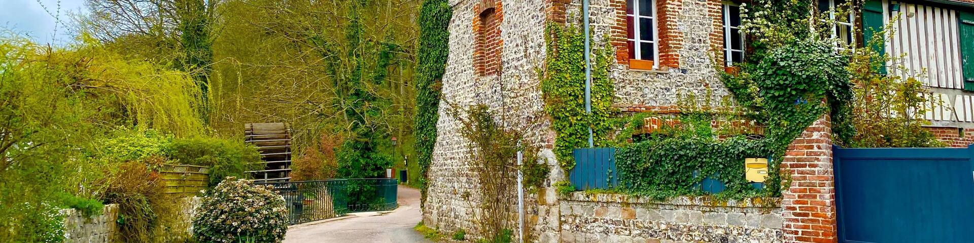 old house in the village