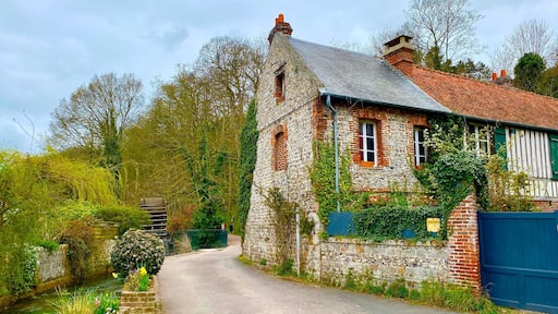 old house in the village