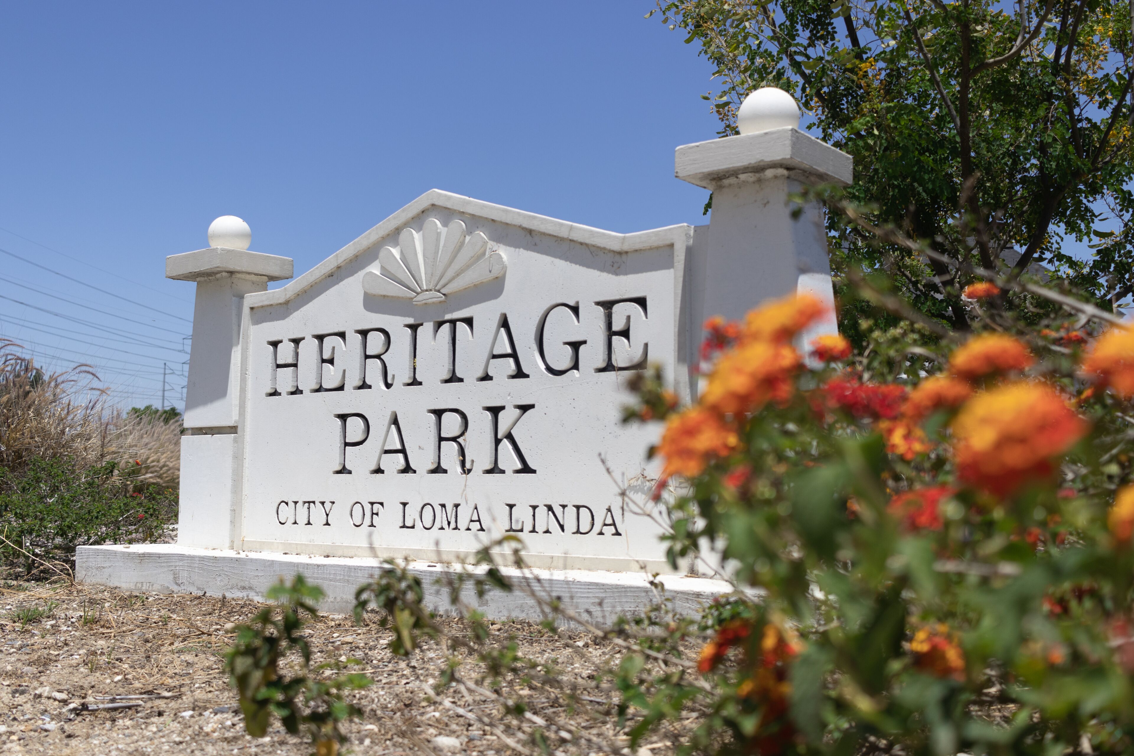 Sign - Loma Linda Heritage Park

Heritage Park is located on Mission Rd in Loma Linda, California.  It has been in development for over a decade, and houses a number of historical structures.