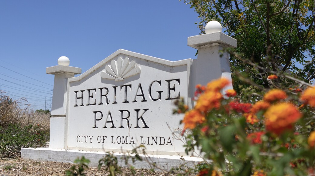 Sign - Loma Linda Heritage Park
Heritage Park is located on Mission Rd in Loma Linda, California. It has been in development for over a decade, and houses a number of historical structures.