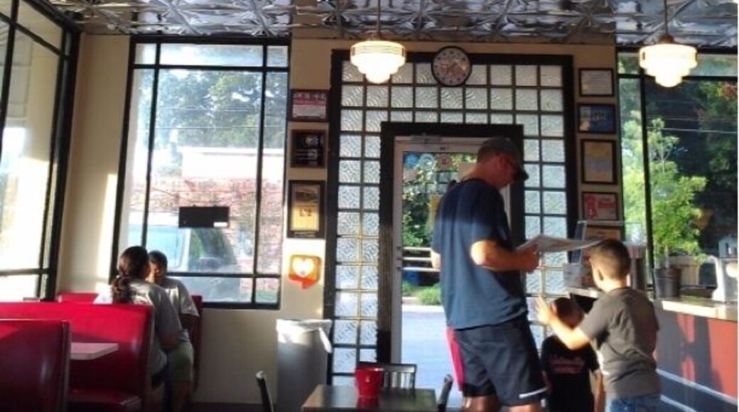 The last free standing Borden's ice cream shop in the US.
