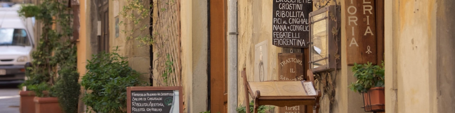 Arezzo caracterizando sinalização