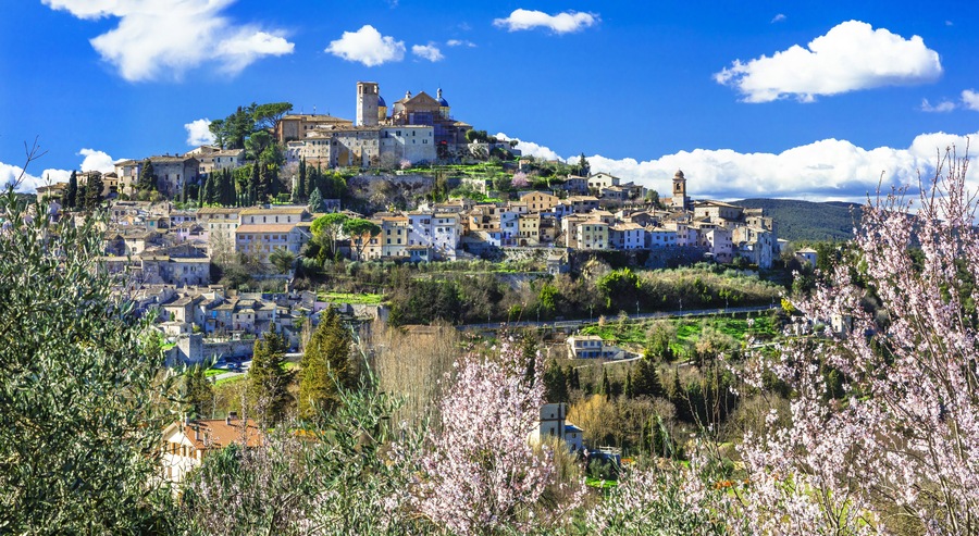 Amelia - beautiful village in Umbria, Italy