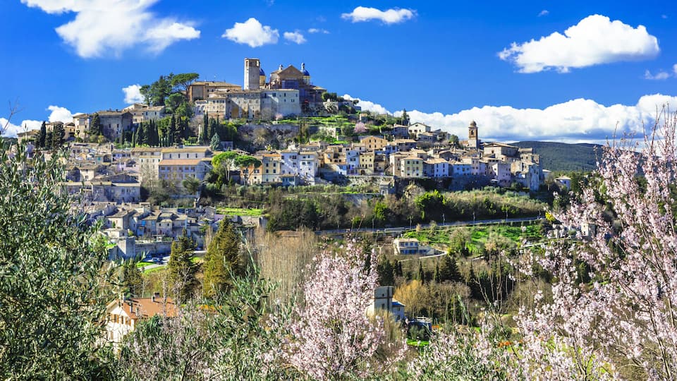Amelia - beautiful village in Umbria, Italy