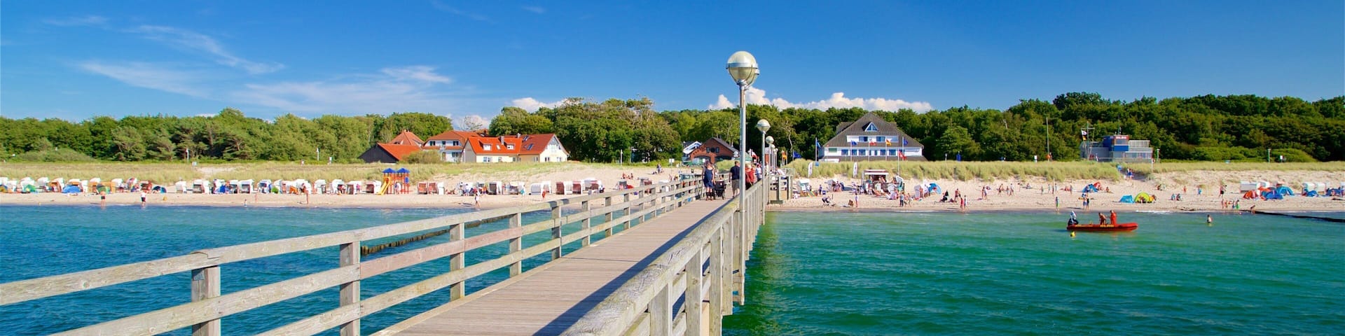 Graal-MĂŒritz welches beinhaltet allgemeine KĂŒstenansicht