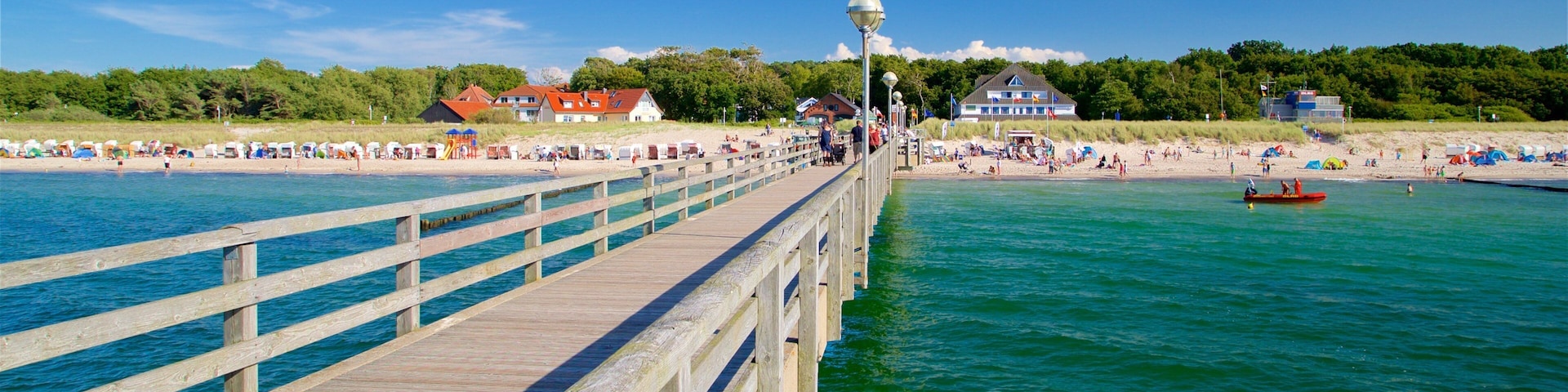 Graal-Müritz caracterizando paisagens litorâneas