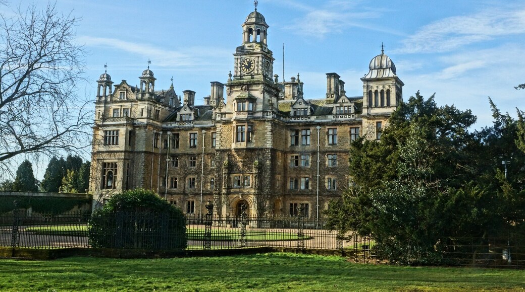 The grounds are nice for a stroll around