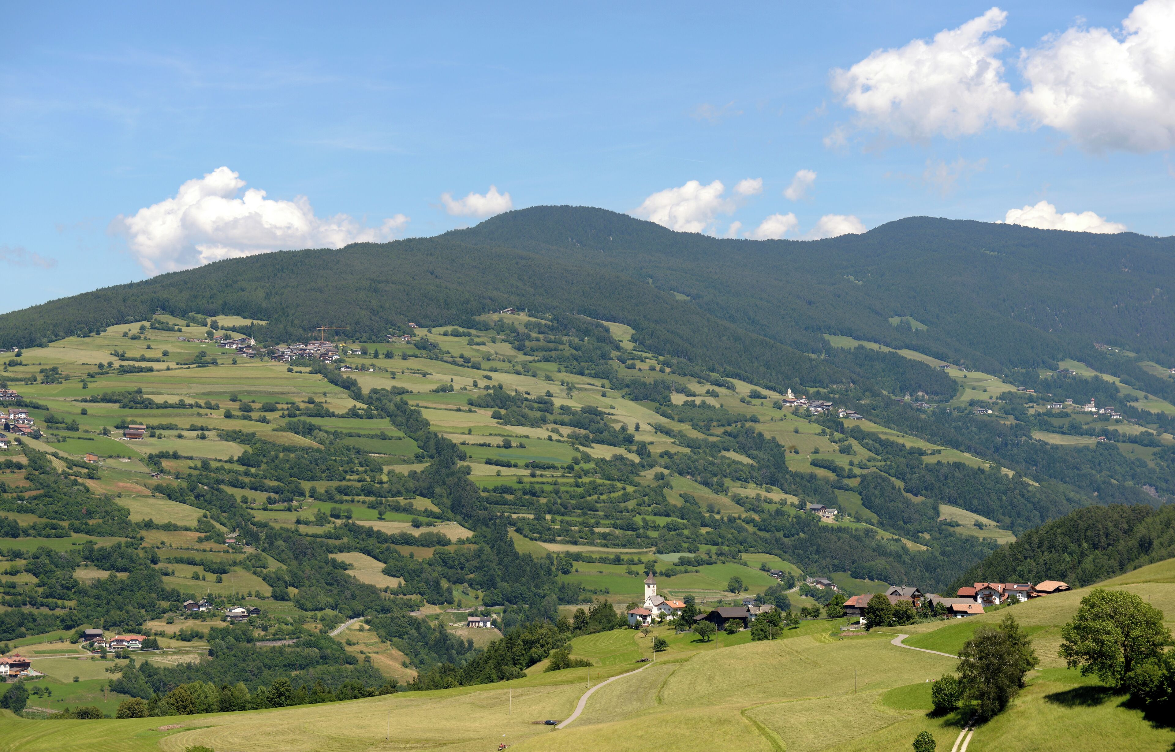 The church Saint Magdalena in Tagusens Kastelruth