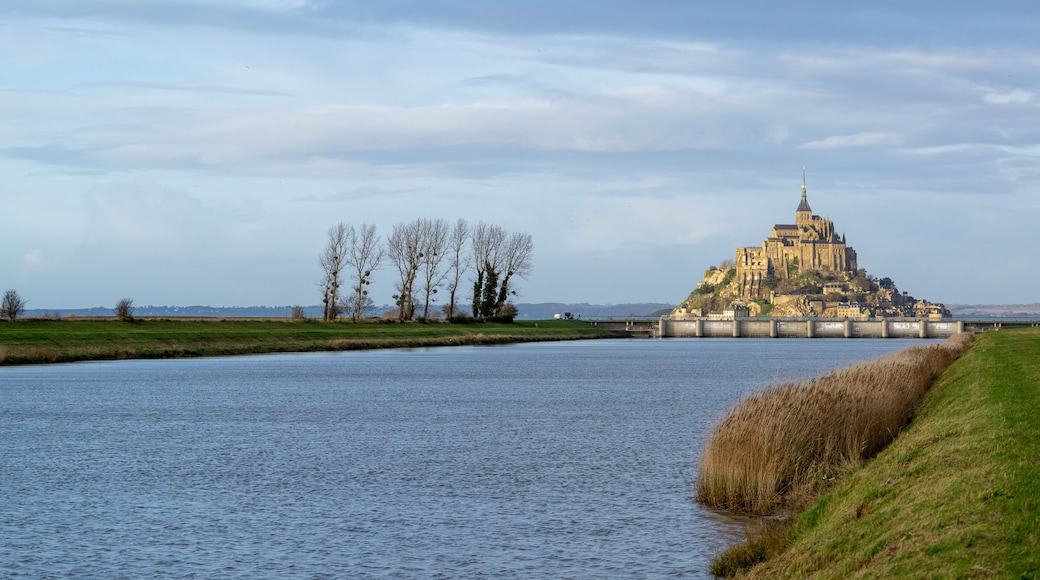 Frankreich an der Grenze zwischen Normandie und der Bretagne