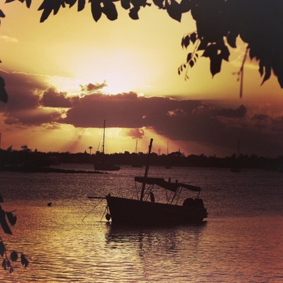 Last evening on the bay...