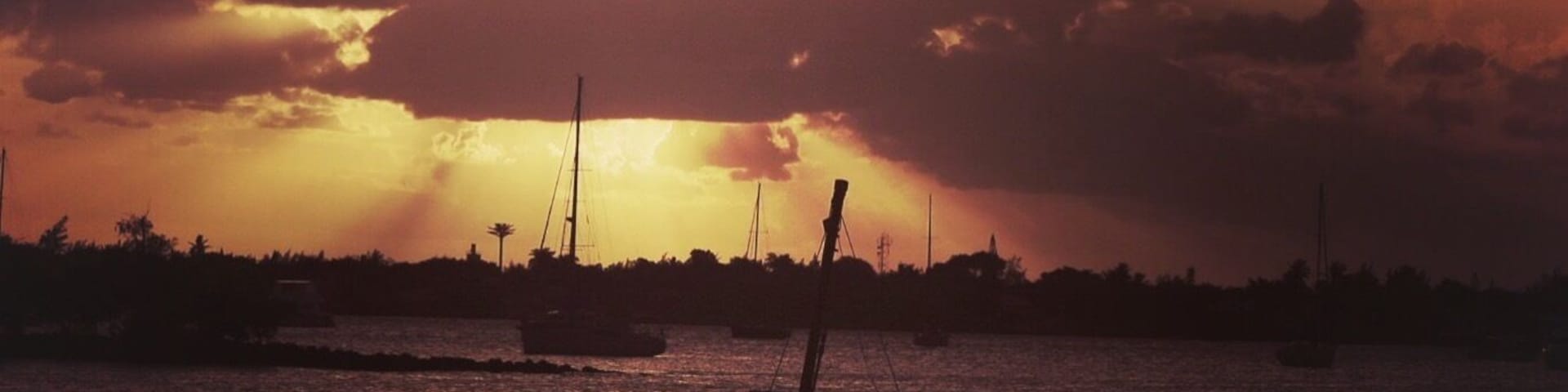 Last evening on the bay...