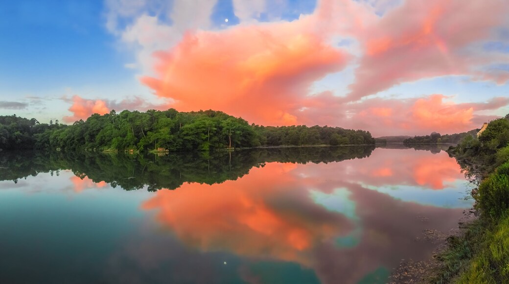 Bretagne Finistère Belon entre Riec sur Belon et Moelan sur Mer - Brittany Finistère Belon between Riec sur Belon and Moelan sur Mer