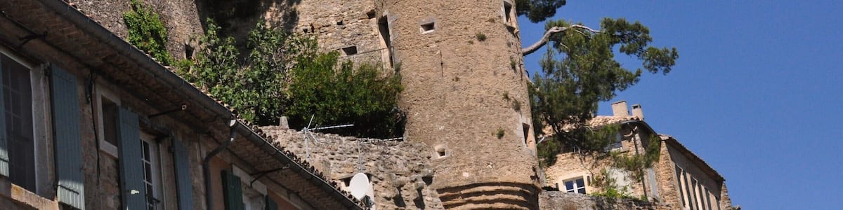 We visited Menerbes on market day, but could still find quiet spots to contemplate this lovely village and its views.