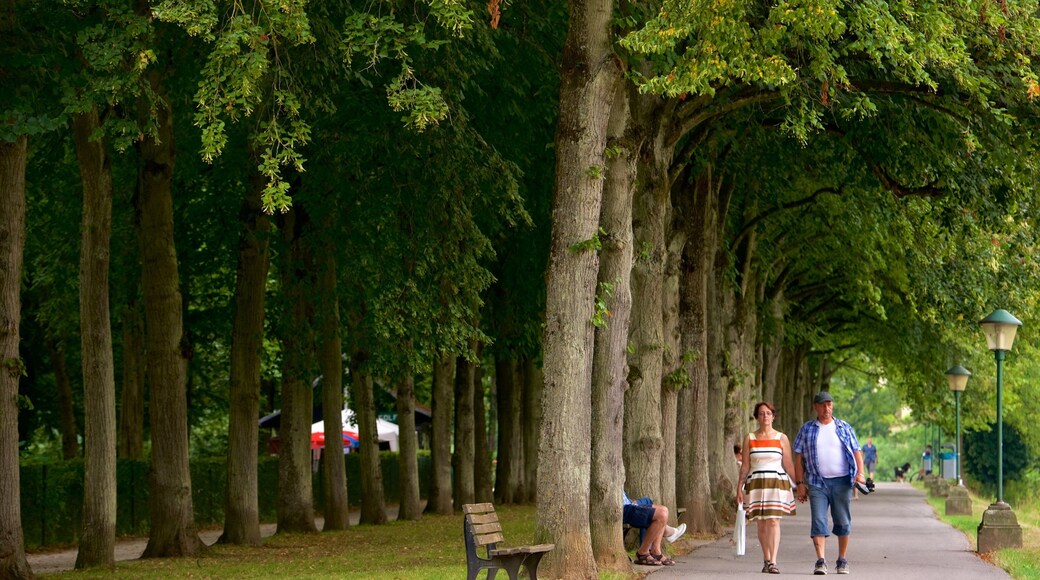Echternach que inclui um jardim assim como um casal