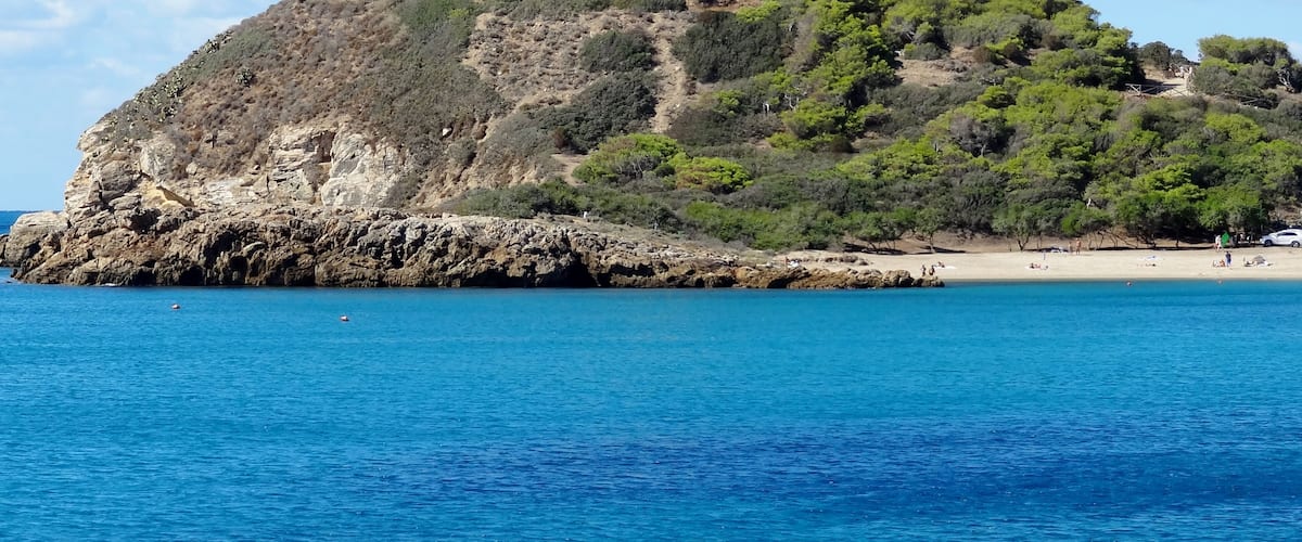 Turm von Chia (Torre di Chia), Gemeinde Domus de Maria, Sardinien, Italien