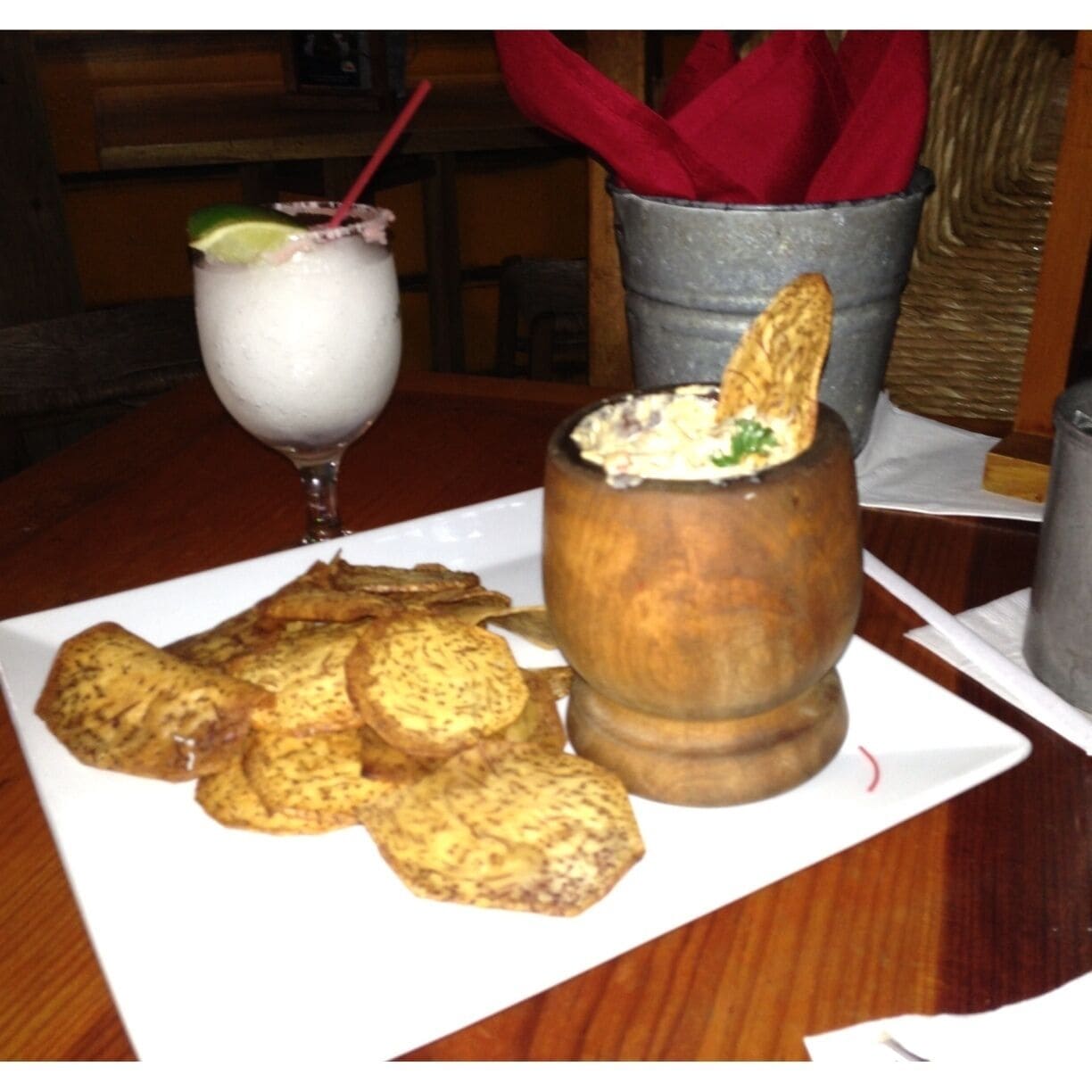 Tipic puertorrican cuisine in a tipical ambient! You gone love it!