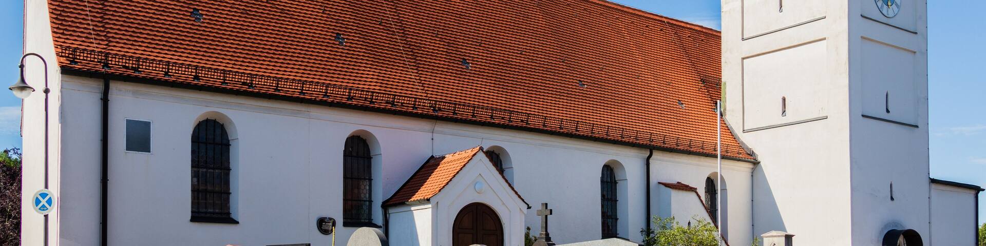 Municipal Germering, District Fürstenfeldbruck, Upper Bavaria, Germany: Catholic Church, Kirche St. Jakob