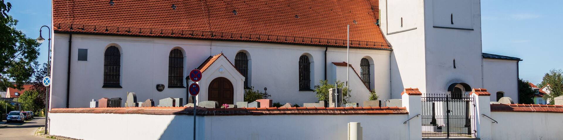 Municipal Germering, District Fürstenfeldbruck, Upper Bavaria, Germany: Church, Kirche St. Jakob