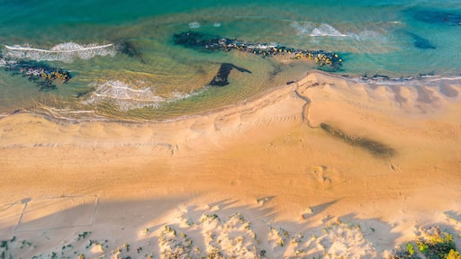 Aerial View of Donnalucata and Mediterranean Seat at Dawn, Scicli, Ragusa, Sicily, Italy, Europe
