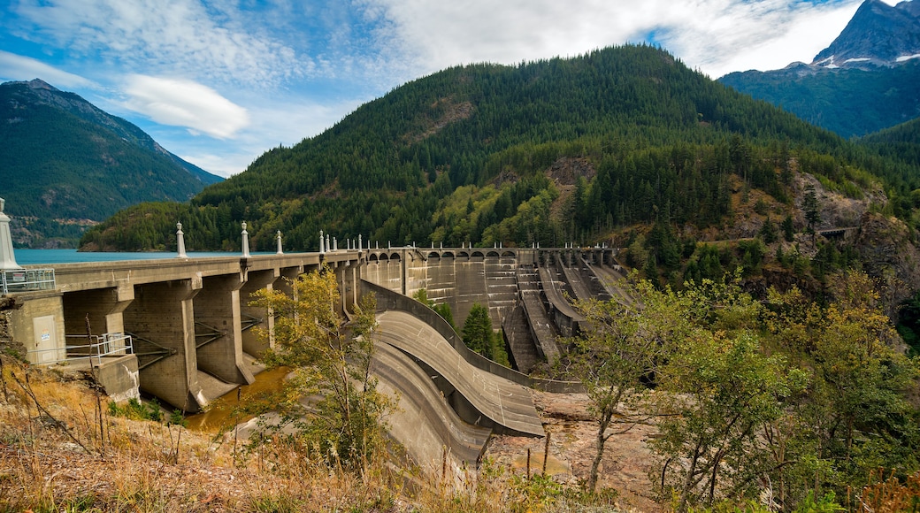 Diablo Dam in North Cascades National Park
