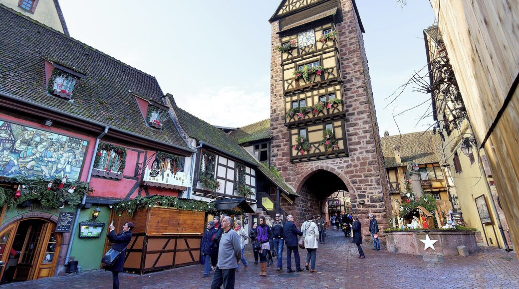 The Dolder Tower has protected Riquewihr for over 700 years. This adorable little town is a fun holiday season visit, and I imagine it's just as charming the rest of the year too. It is officially listed as one of the most beautiful villages in France, and has changed little since the 16th century.