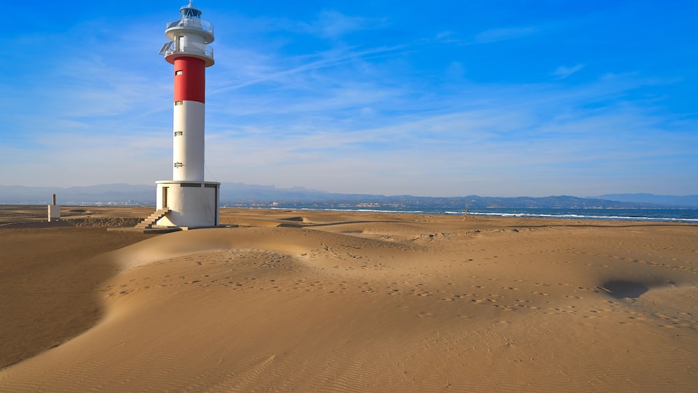 Delta del Ebro Ebre beach Punta del Fangar in Tarragona Costa Dorada Deltebre; Shutterstock ID 1345286003; Purchase Order: -