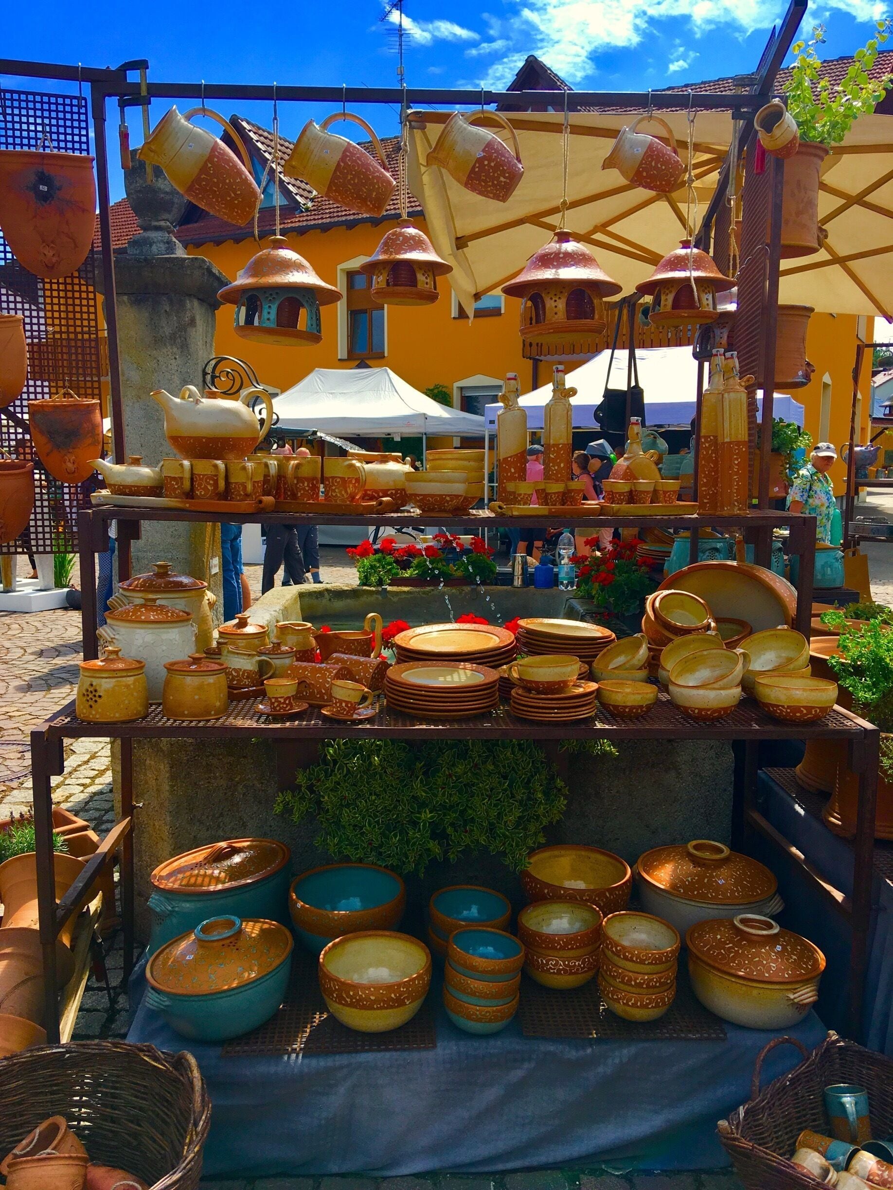 Keramikmarkt 2017 Iznang am Bodensee