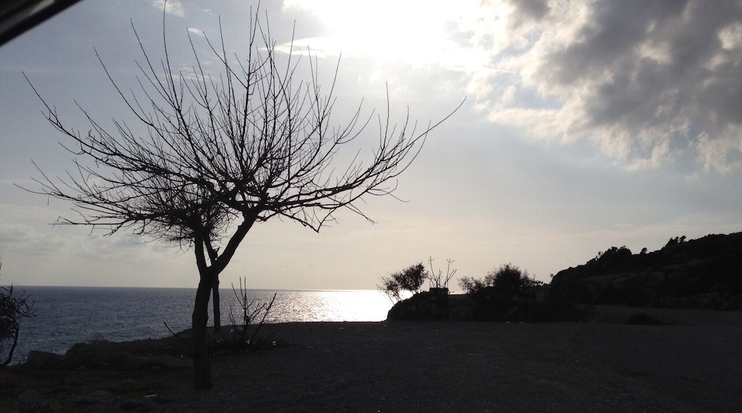 This was taken before to arrive in Kas... End of the day! Beautiful Mediterranean Sea.