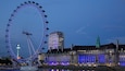 London Eye sparkling against the twilight sky, showcasing the beauty of the English capital by the River Thames