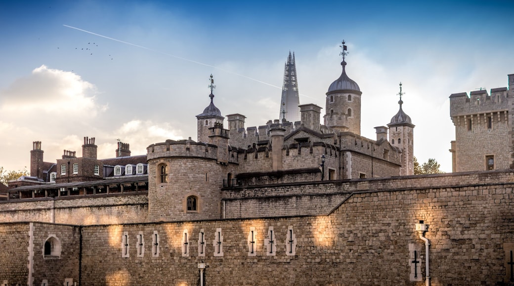 East facade of the Tower of London
