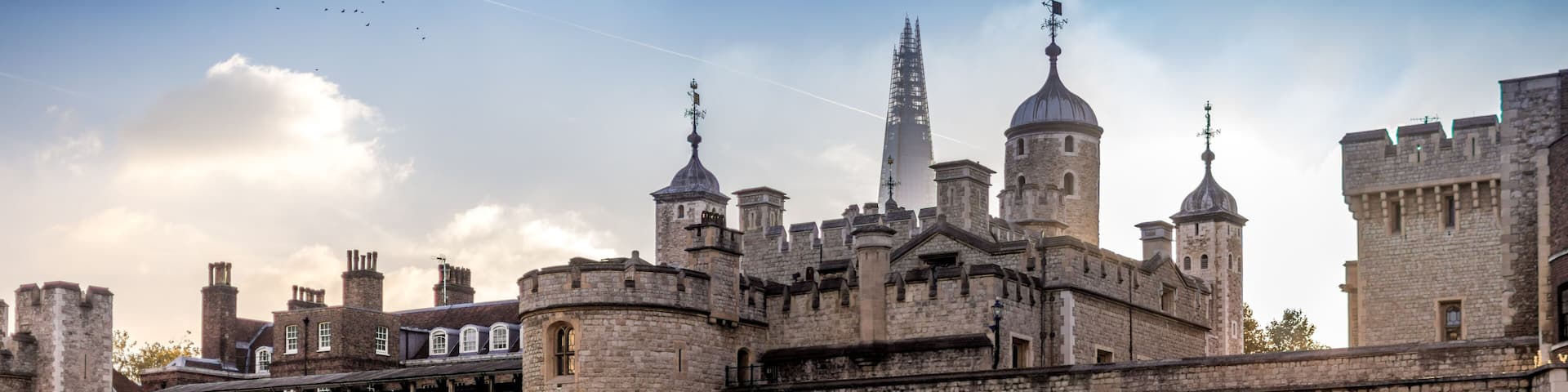 East facade of the Tower of London