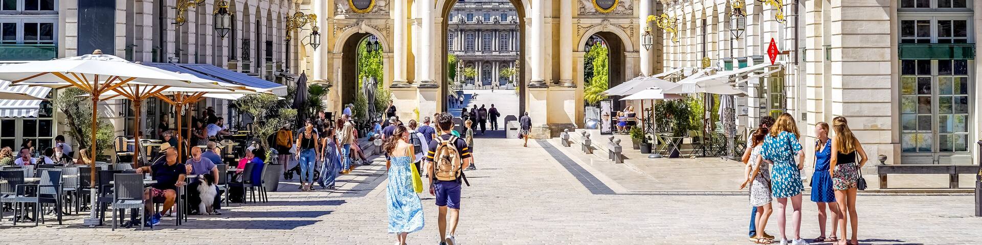Arc Here, Place Stanislas, Nancy, Grand Est, Frankreich