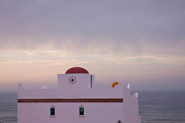 Le Chant du Chamea is situated about 20 km south of Tiznit. A beautiful garden on the beach and realy great food. Its not luxurious, but its charming and comfortable, we recommend it.