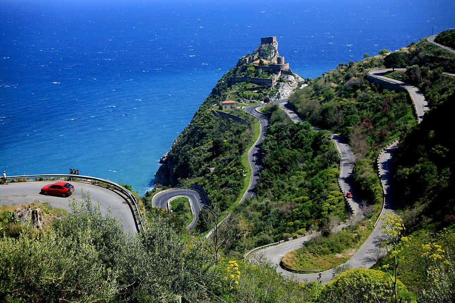 Castle, Sant'Alessio Siculo, Sicily, Italy