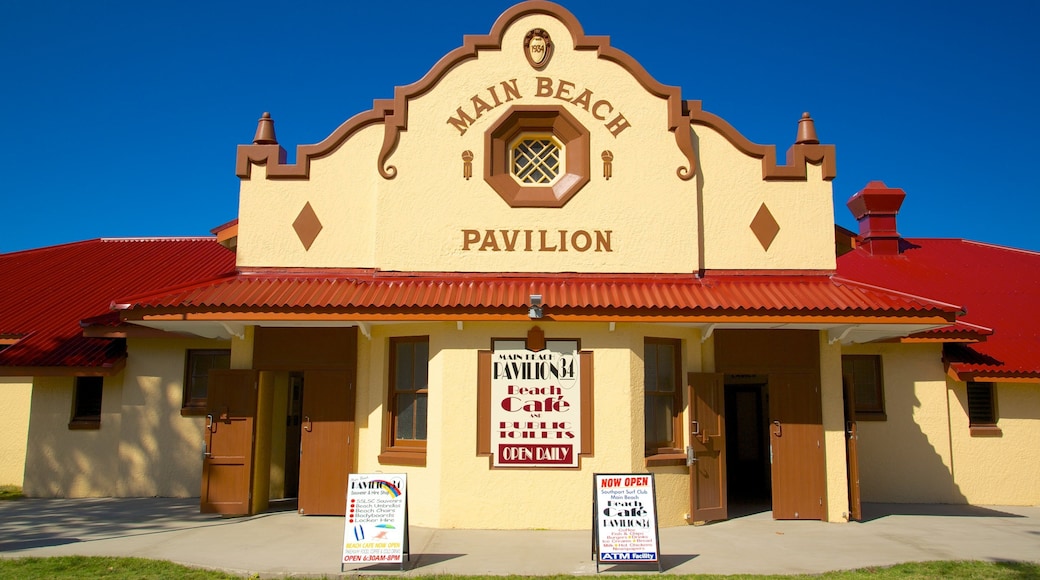 Southport mettant en vedette signalisation