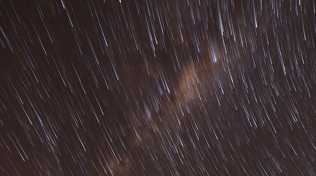I thought this location was worth revisiting for a star trails shot, this time with the Milky Way in frame I snapped over 240 shots to create this reverse star trails image. #astro #startrails