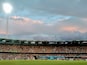The GABBA at sunset.