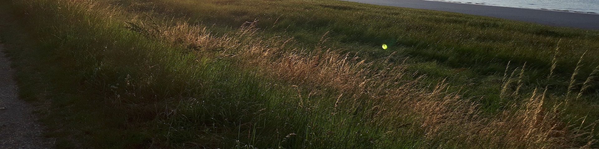 The Humber Bridge at dusk.