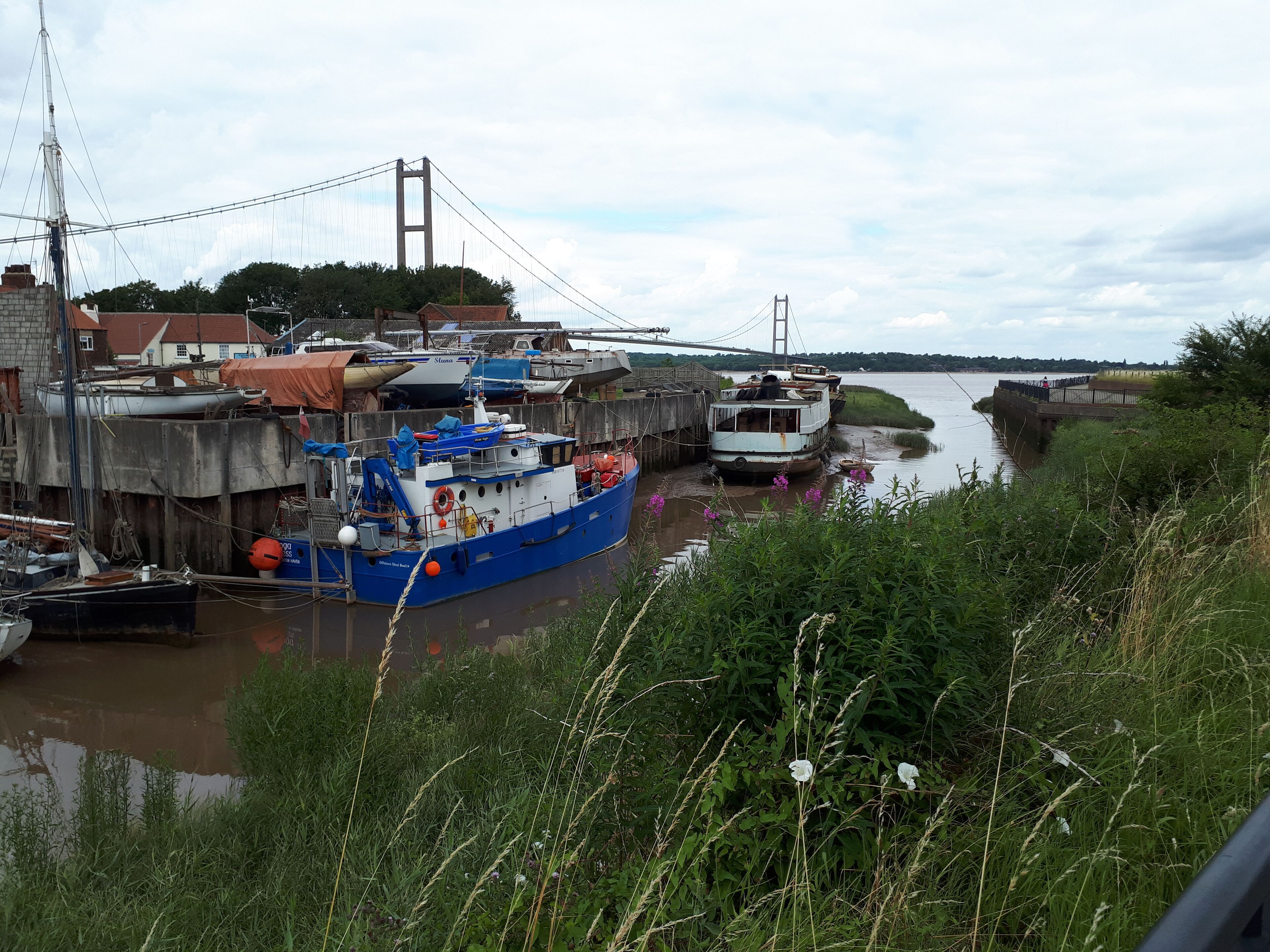 A view down the Haven.