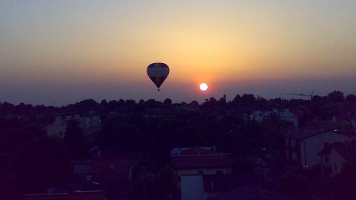 Mongolfiera sopra Mirano