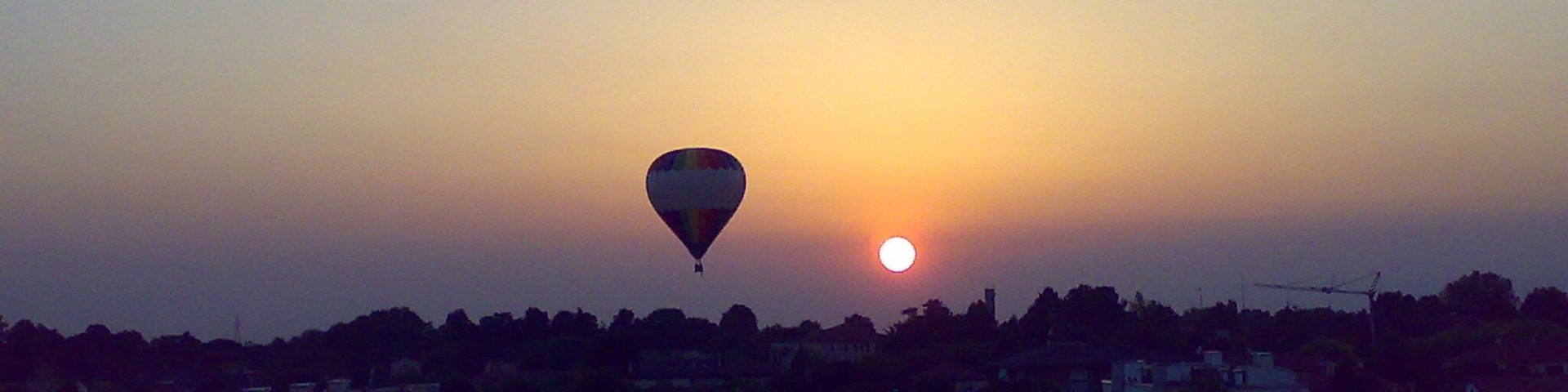 Mongolfiera sopra Mirano