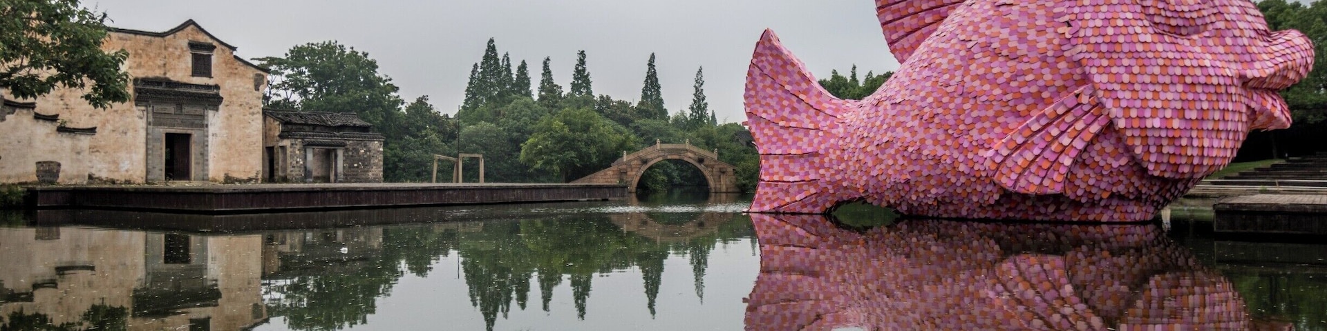 Art installation in the ancient water city of Wu Zhen, China
#StunningStructures
