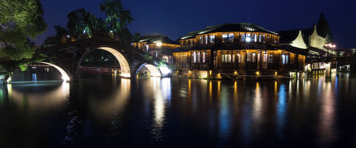 Ancient water city of Wu Zhen, China
#StunningStructures