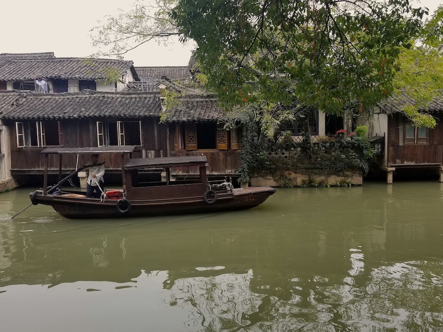Wuzhen Water Town is a 1300 year old town in China's Zhejiang Province.  It is a tourist must-see if you are in the Hangzhou or Shanghai area, despite the large number of visitors each year, it is still a small town where people go about their lives every day.