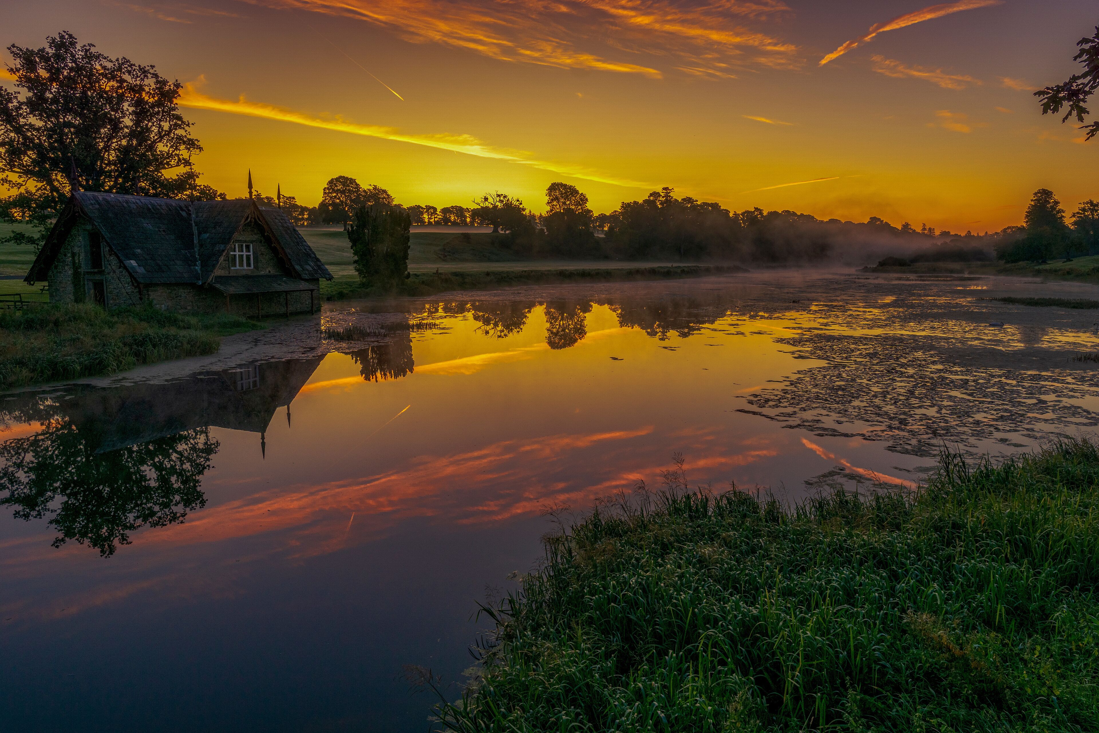 Sunrise at  Carton House Leixlip Ireland