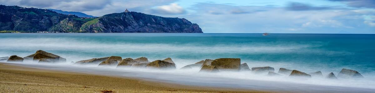 Portorosa at Tindari beach, Sicily