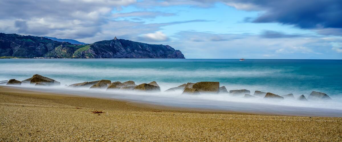 Portorosa at Tindari beach, Sicily