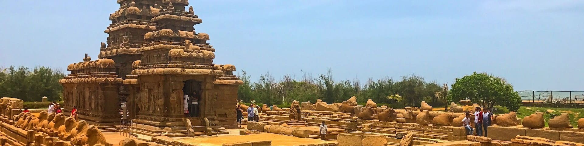 Must visit if your traveling nearby, The Shore Temple (built in 700–728 AD) is so named because it overlooks the shore of the Bay of Bengal. It is a structural temple, built with blocks of granite, dating from the 8th century AD. It was built on a promontory sticking out into the Bay of Bengal at Mahabalipuram, a village south of Chennai in the state of Tamil Nadu in India. At the time of its creation, the village was a busy port during the reign of Narasimhavarman II of the Pallava dynasty.As one of the Group of Monuments at Mahabalipuram, it has been classified as a UNESCO World Heritage Site since 1984.It is one of the oldest structural (versus rock-cut) stone temples of South India.
#amitravaliya #colorful #amazing #stoneart #temple #shoretemple #tamilnadu #moments #trip #tbt #awesome #bluesky #beautiful #bestoftheday #clouds #igdaily #instaday #instalike #photooftheday #picoftheday #history #unesco #mahabalipuram #natgeotravel #incridibleindia