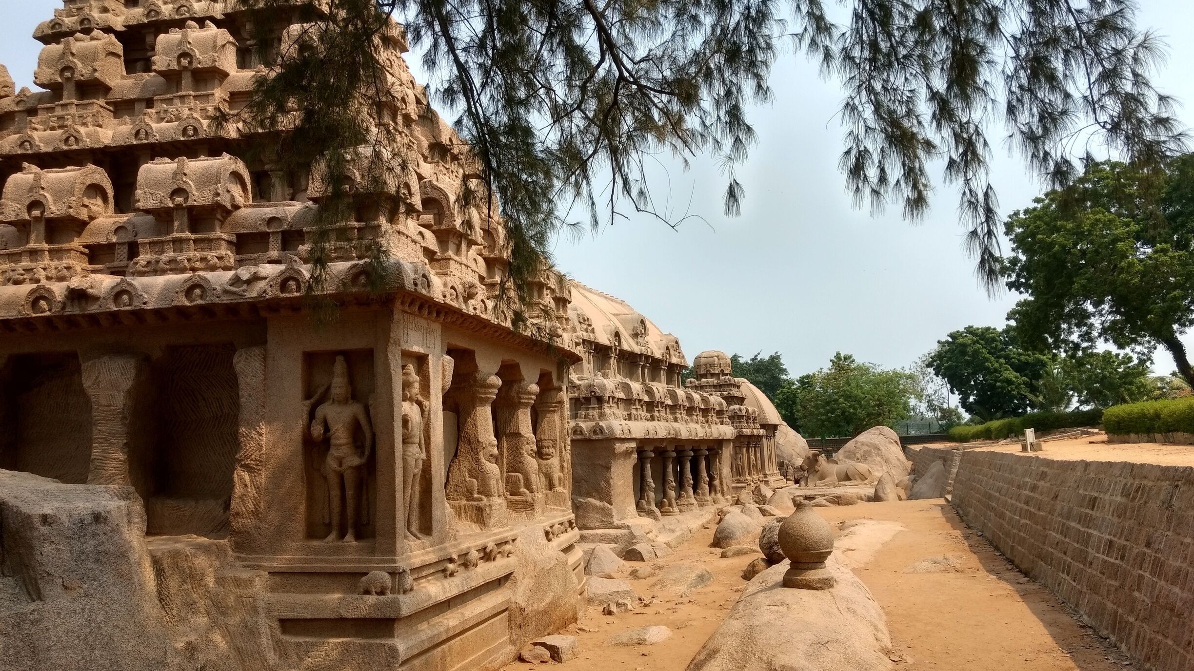 The temples of Mahabalipuram attract a lot of tourists from and outside India.
