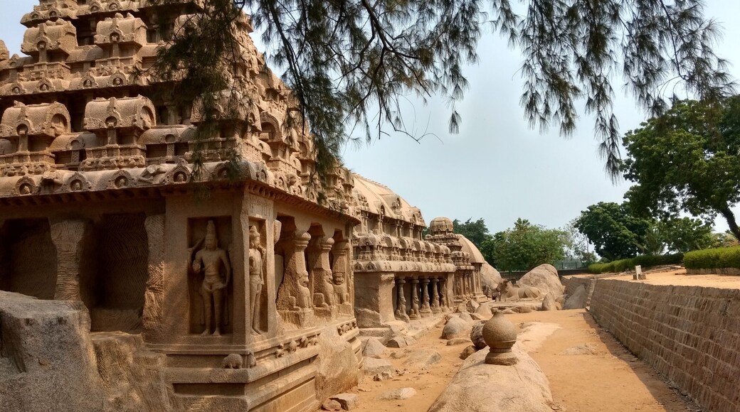 The temples of Mahabalipuram attract a lot of tourists from and outside India.